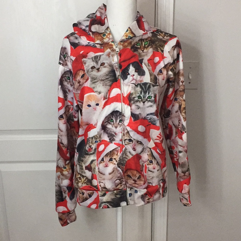 Christmas Kitten Jacket